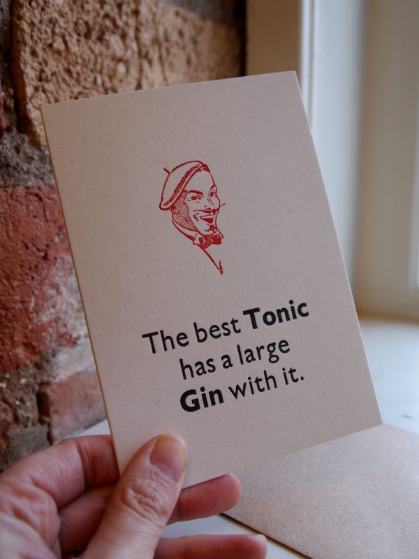 Gin and Tonic Card