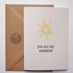 You Are My Sunshine card