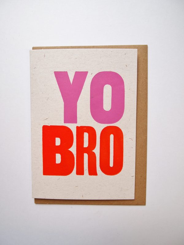 Yo Bro Card