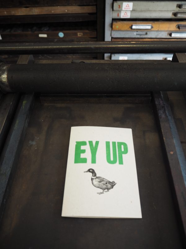Ey Up Duck Green Card