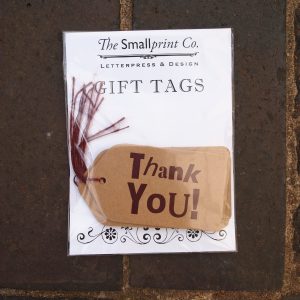 Thank you Gift Tags Packaged