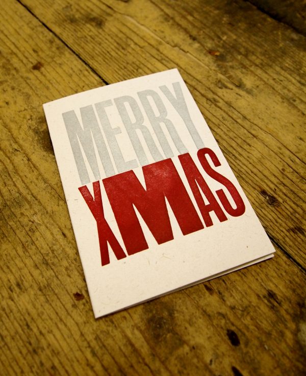 Merry Xmas greetings card