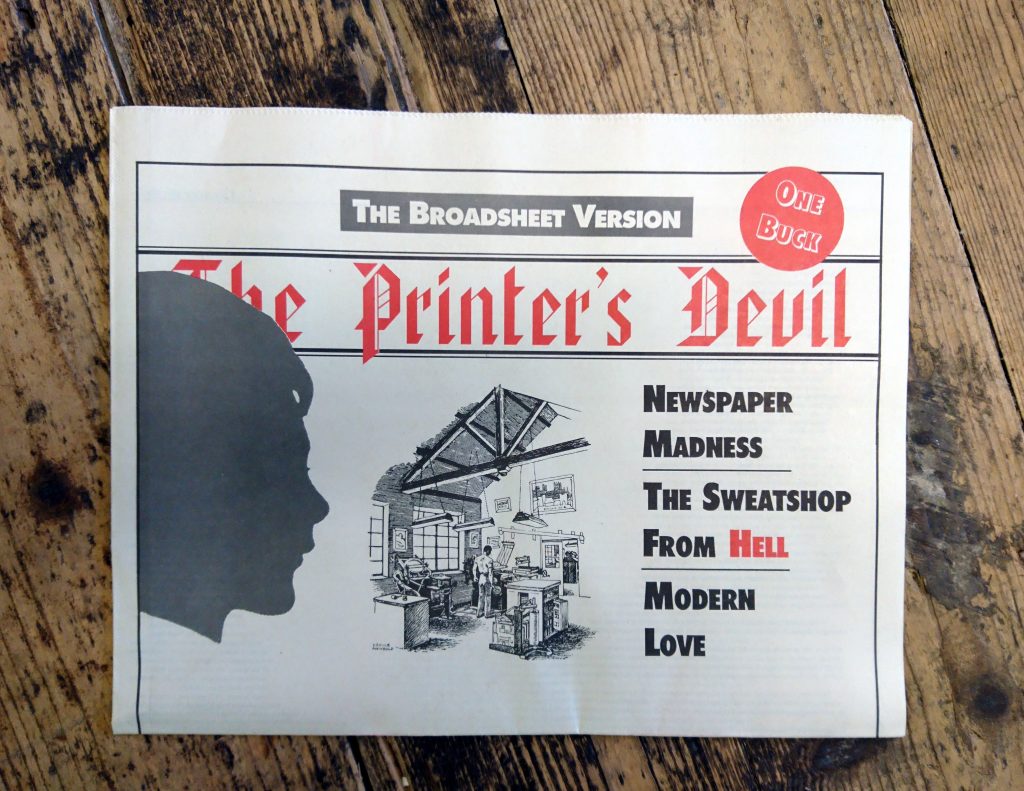 The Printer's Devil by Charles Reuben The Smallprint Company