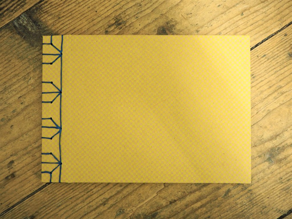 Japanese Stitch Sketch or Note Book The Smallprint Company