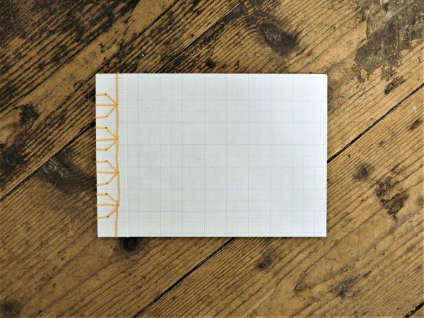 Japanese bound notebook / sketchbook - graph paper