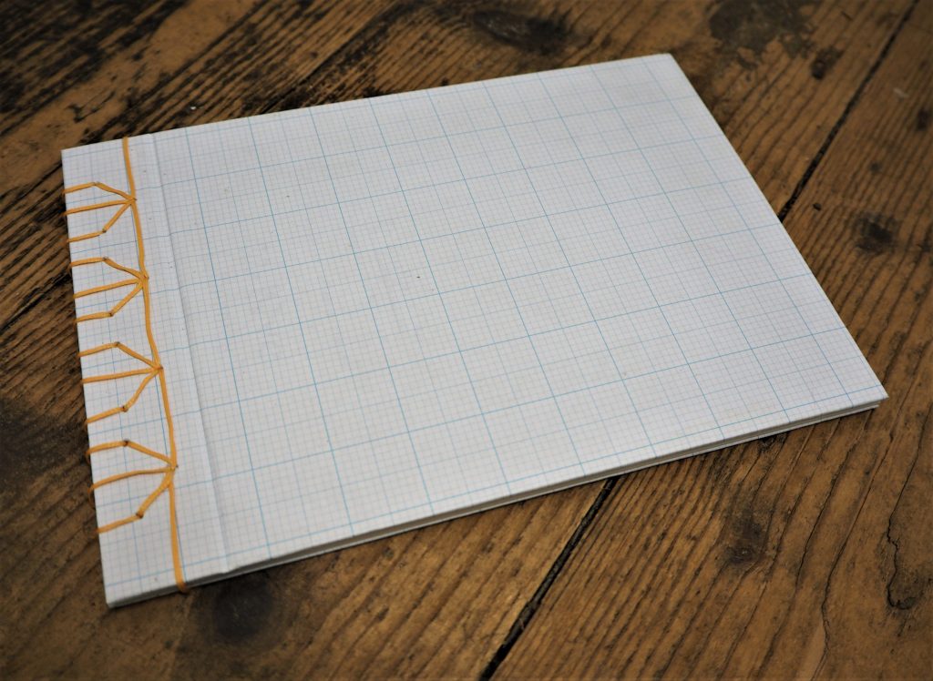 Japanese Stitch Sketch or Note Book The Smallprint Company