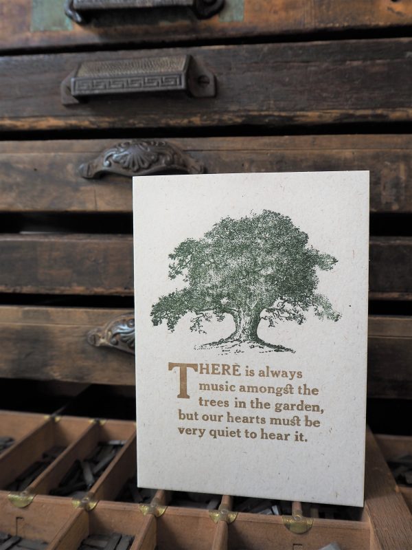 Music Amongst the Trees - Blank Card