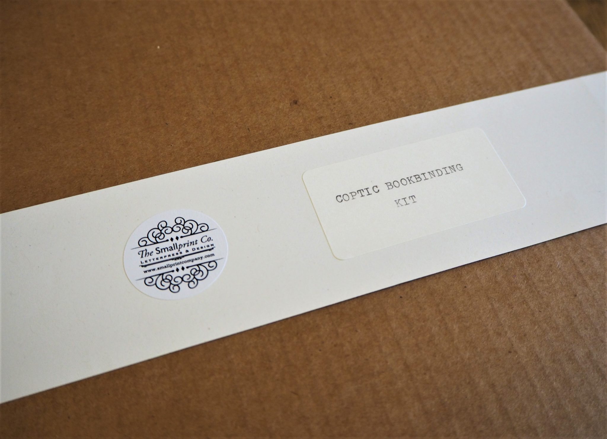 Coptic Bookbinding Kit Tools The Smallprint Company