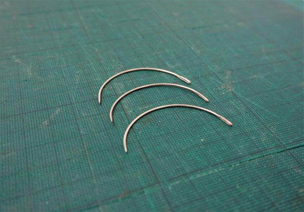 Curved Bookbinding Needles - Packs of 2