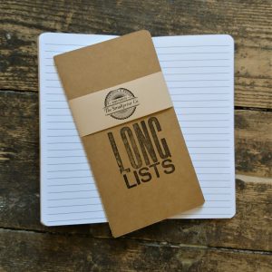 Long Lists Notebook - lined
