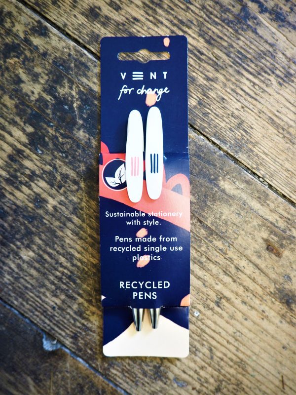 Recycled pens by VENT for Change