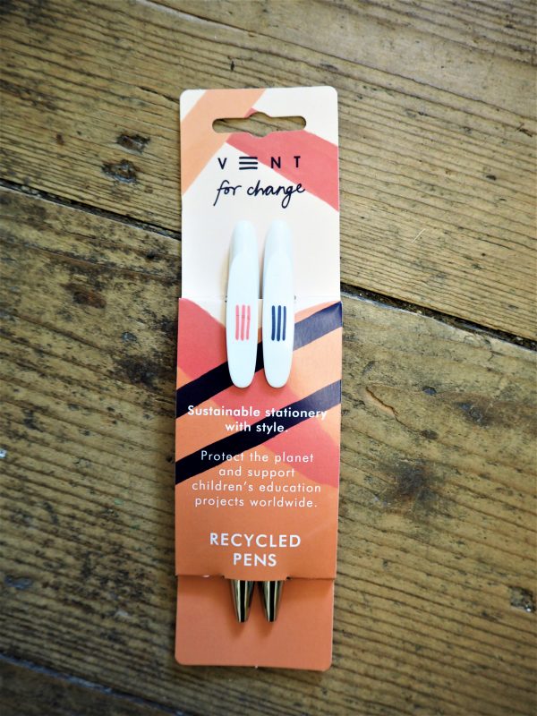 Recycled pens - pack of 2