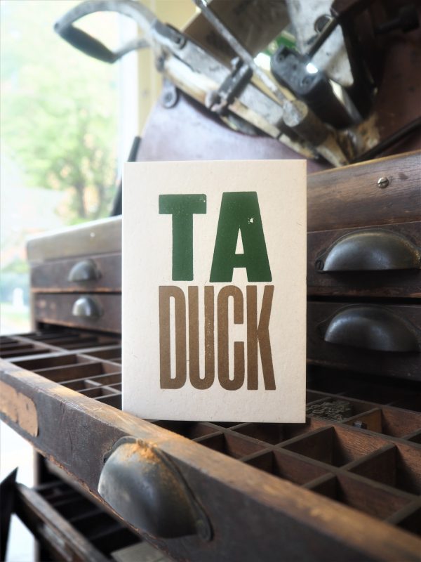 Ta Duck Thank You Card