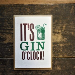 Gin O'Clock Card