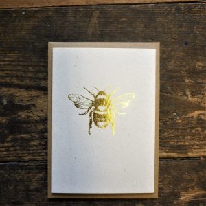 Gold Bee Card