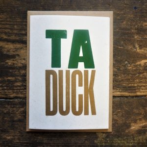 Ta Duck Card