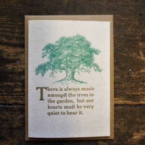 Music Amongst the Trees Card