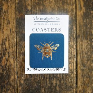 Gold Bee Coasters