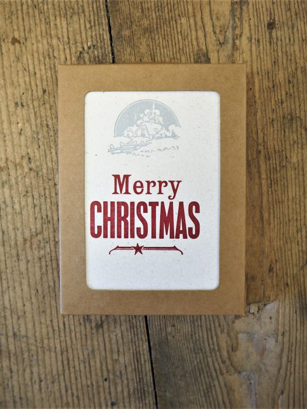 Merry Christmas Scene Boxed Cards