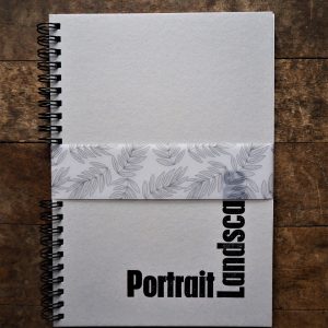 Landscape Portrait Wire bound notebook
