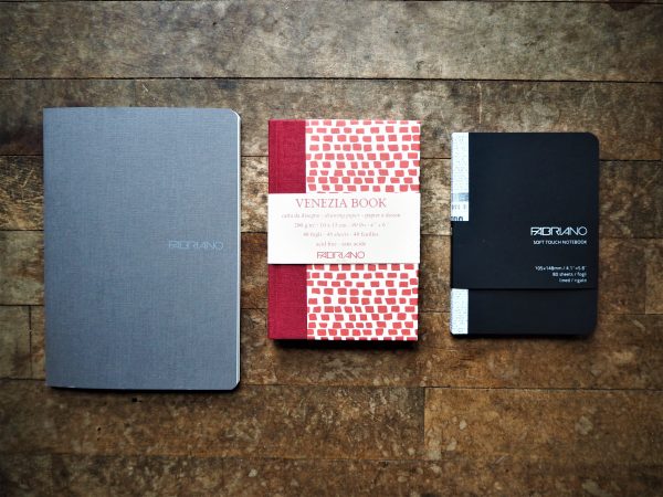 Fabriano notebooks and sketchbooks