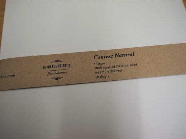 A5 Context Natural Paper Pack 135gsm