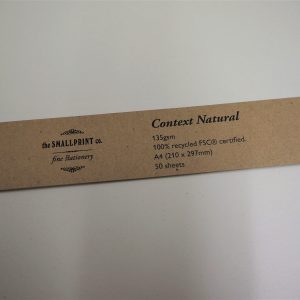 A5 Context Natural Paper Pack 135gsm