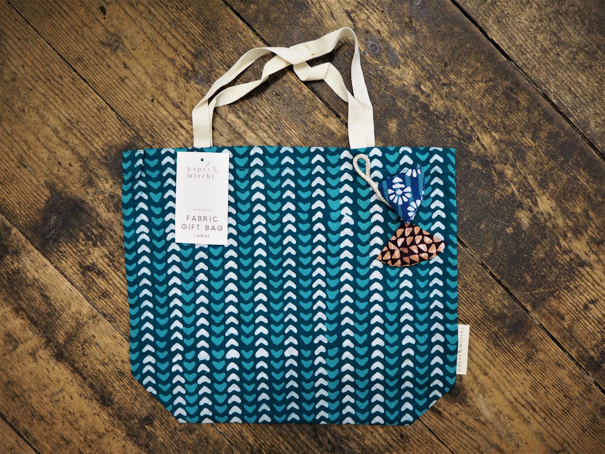 Paper Mirchi - Reusable Fabric Gift Bags Double Drawstring - Medium –  Inland Mama