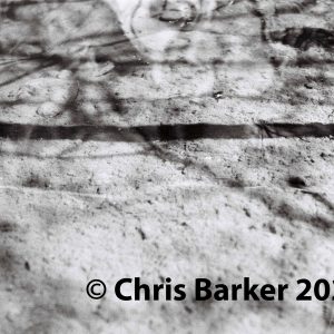 Water Study #4 A black and white study of water, by Chris Barker. Taken with a Minolta X-500 SLR Printed on gloss photo paper