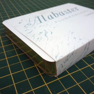 Alabaster Thick Gilt Edge Cards. 114 x 152mm | 4 1/2 x 6 in. Approx 350gsm. Packed in 50's. Wiggins Teape