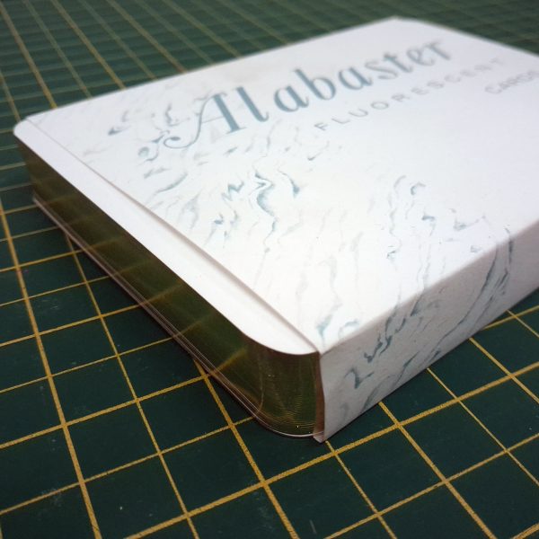 Alabaster Thick Gilt Edge Cards. 114 x 152mm | 4 1/2 x 6 in. Approx 350gsm. Packed in 50's. Wiggins Teape