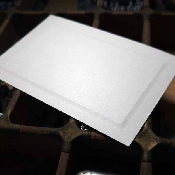Gateway Printers Cards - Panel Cards Single Panel These are vintage printing blank cards. Perfect for business cards or wedding stationery.