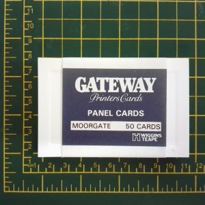 Gateway Printers Cards - Panel Cards Single Panel These are vintage printing blank cards. Perfect for business cards or wedding stationery.