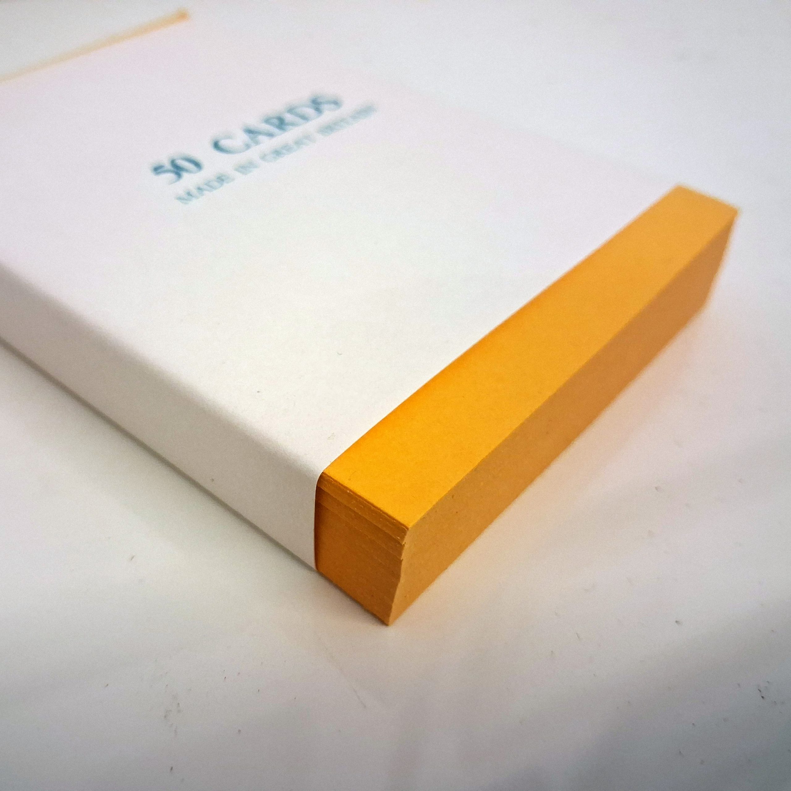 Gold Card Blanks Gold Card Blanks Gateway Printers Cards - Rainbow Cards These are vintage printing blank cards. Sold as "Gateway Printers Cards - Rainbow Cards", they are perfect for business cards, note cards or wedding stationery. Size: 76 x 114mm | 3 x 4 1/2 in. Weight: Approx 200gsm. Colour: Pink Packed in 50's. Manufacturer: Wiggins Teape