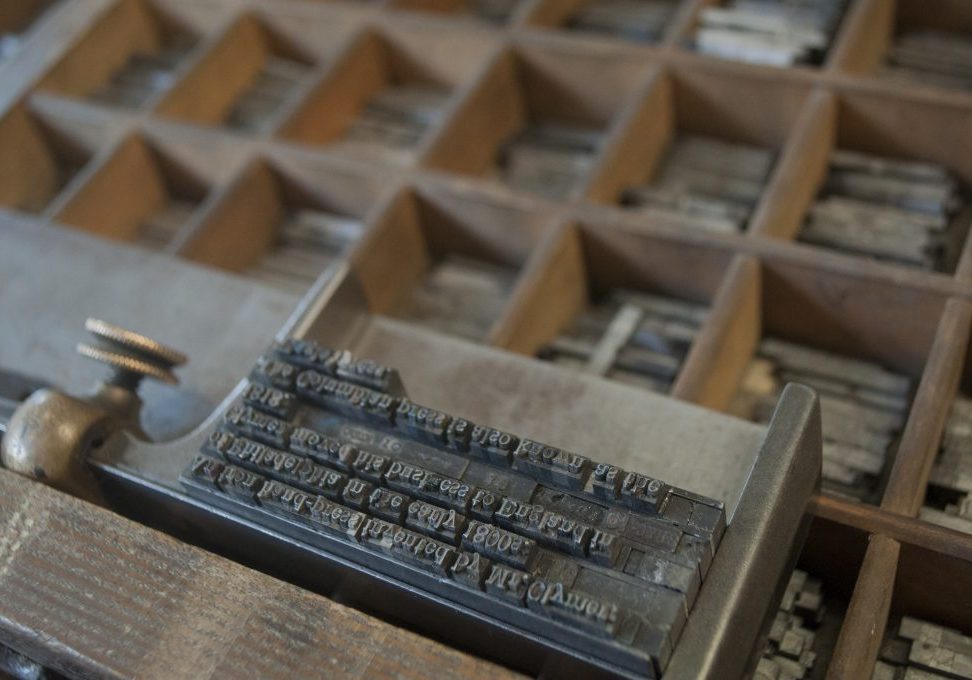 An Archive: Setting the type